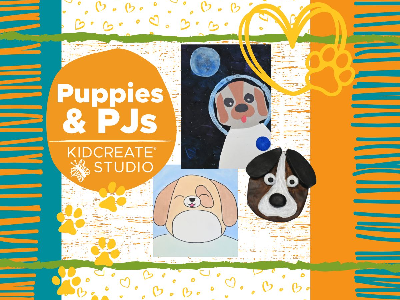Kidcreate Studio - Fayetteville. Puppies & PJs Summer Camp (5-12 Years)
